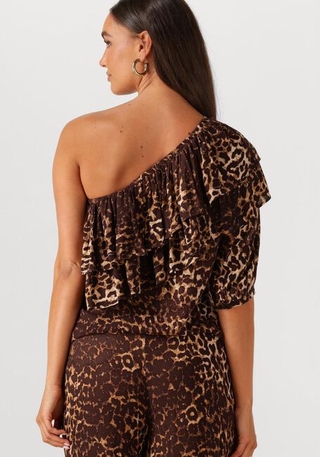 HARPER & YVE Haut ROSIE-SS en marron - large