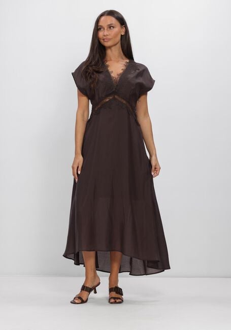 COPENHAGEN MUSE Robe midi CMMOLLY-DRESS en marron - large