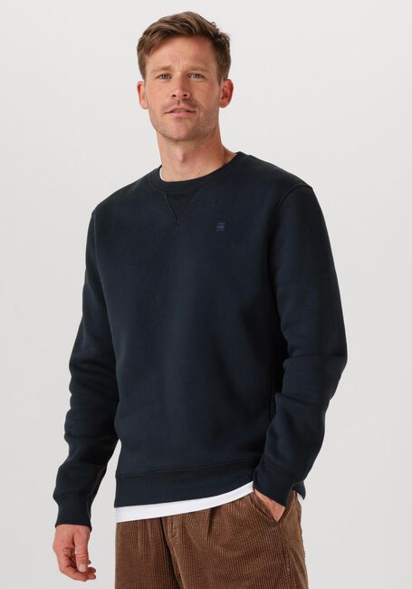G-STAR RAW Chandail PREMIUM CORE R SW L/S Bleu foncé - large