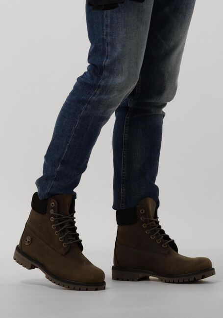 Grijze TIMBERLAND  6 INCH PREMIUM BOOT MEN - large
