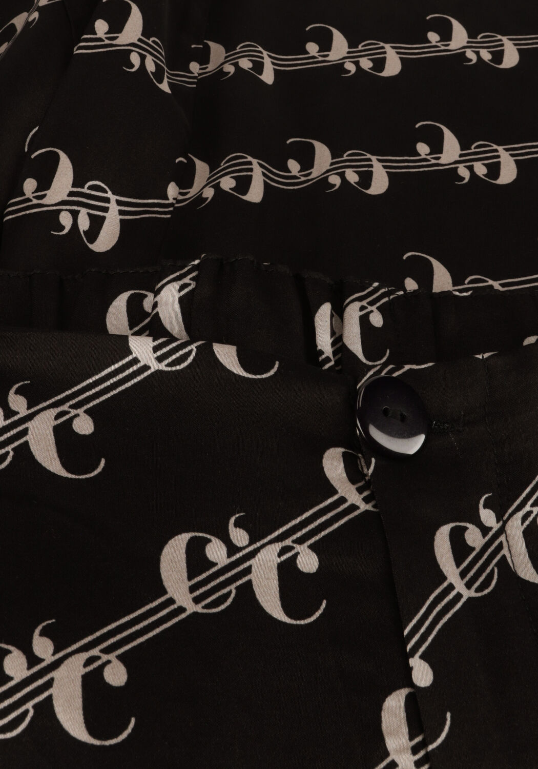 Zwarte CO'COUTURE Pantalon LOGO LINE PANT - large