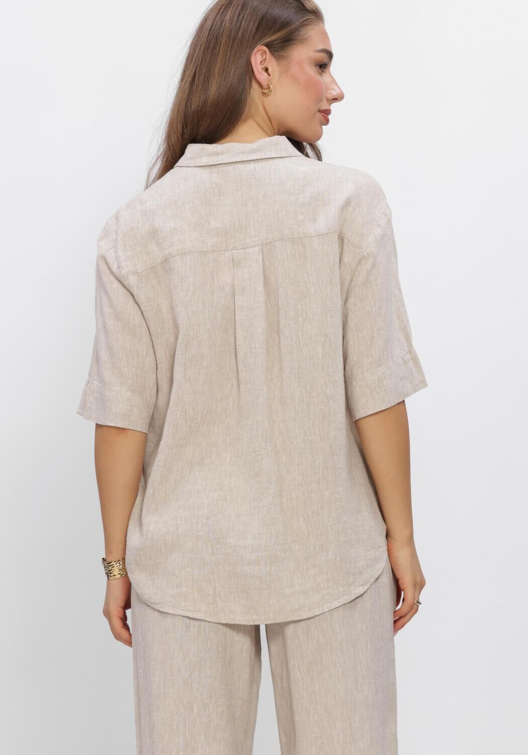 MSCH COPENHAGEN MSCHVIANA GINIA 3/4 SHIRT Blouses Sable - large