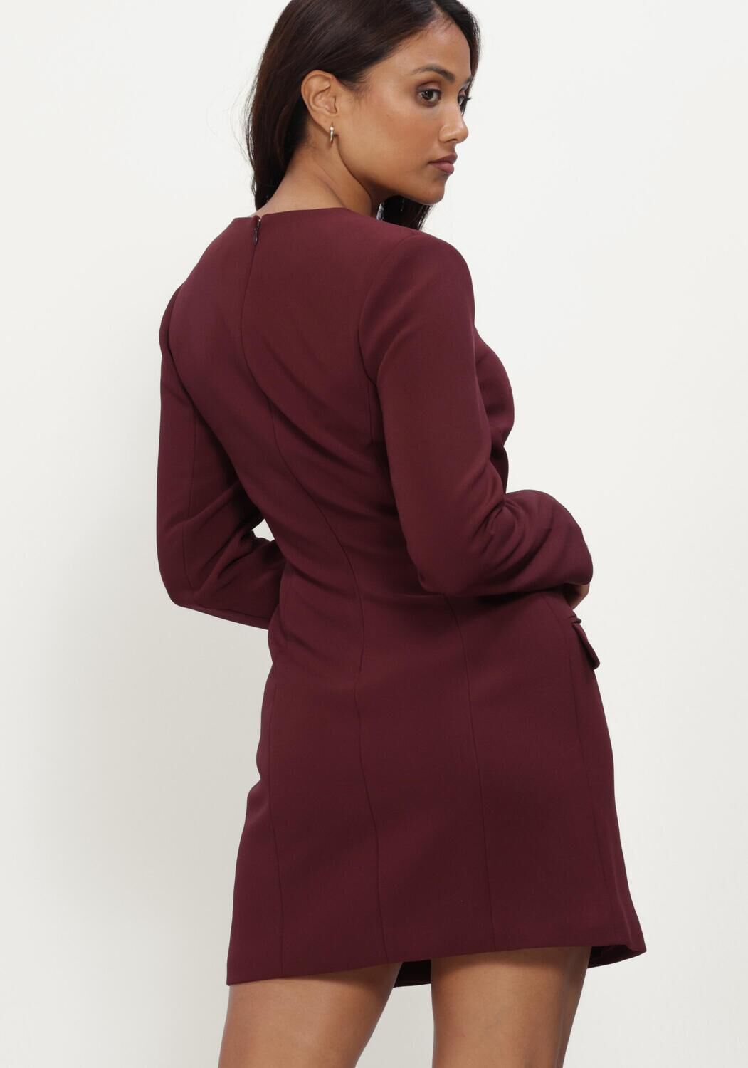 JOSH V Mini robe ELY DRESS Bordeaux - large