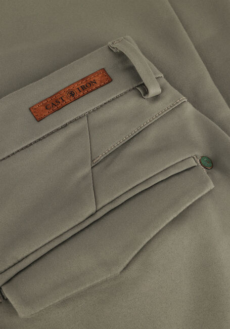 Groene CAST IRON Chino RISER CHINO STRETCH Groene CAST IRON Chino RISER CHINO STRETCH - large