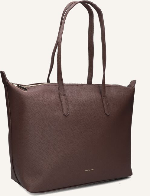 Bruine MATT & NAT Handtas ABBI Bruine MATT & NAT Handtas ABBI - large
