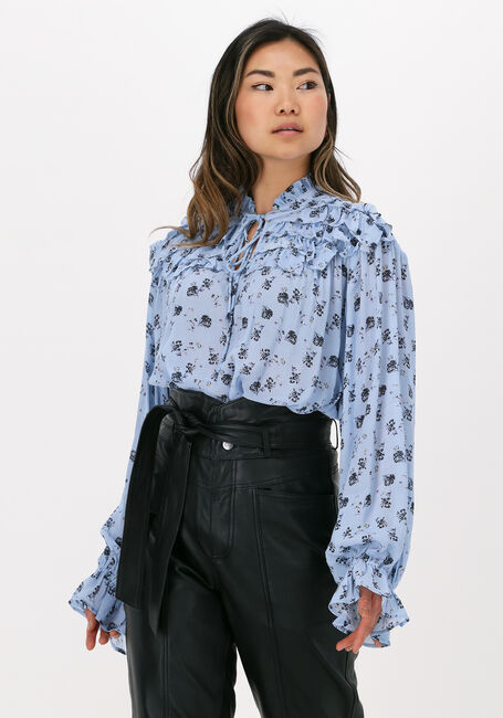 Lichtblauwe BRUUNS BAZAAR  JACINTA BETTY BLOUSE - large