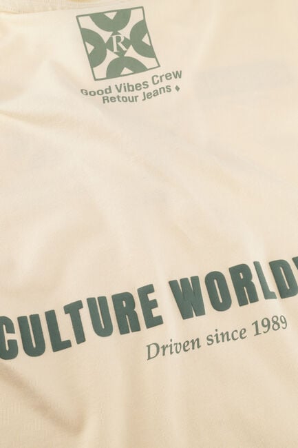 RETOUR T-shirt NATHAN Cr&egrave;me - large