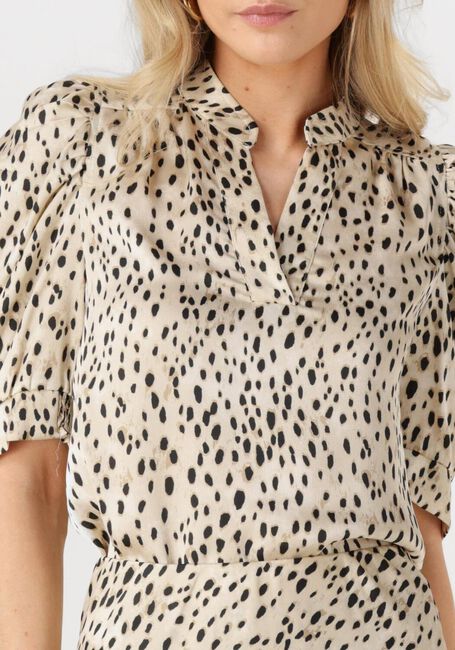 Gebroken wit NEO NOIR  ROELLA DESERT DOT BLOUSE - large