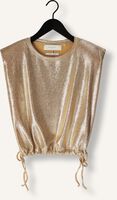 NUKUS Haut BABETTE TOP en or NUKUS Haut BABETTE TOP en or - medium