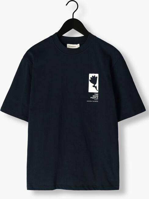 THE GOODPEOPLE T-shirt TODD Bleu foncé - large