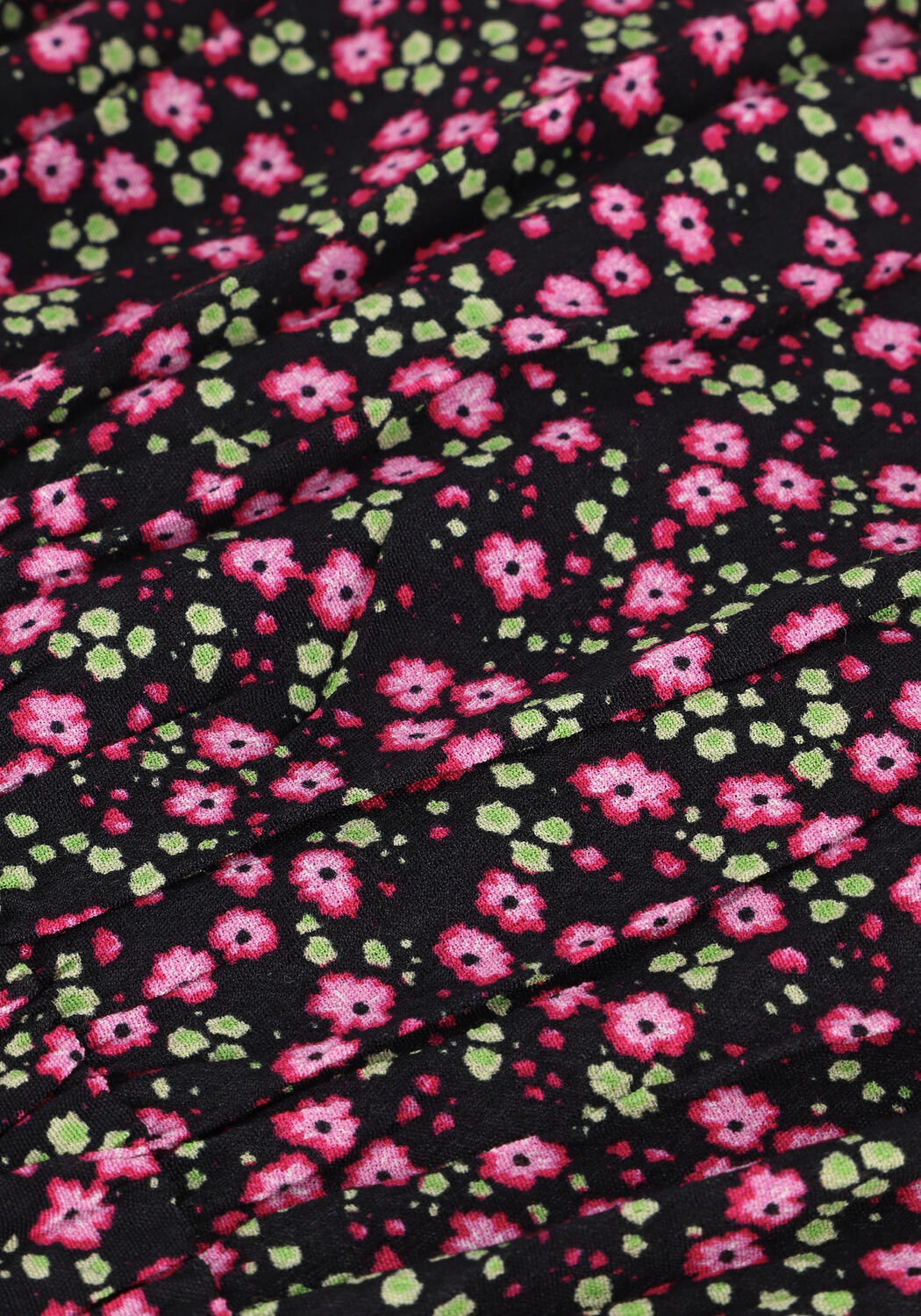 COLOURFUL REBEL Robe midi KERA SMALL FLOWER MAXI SHIRT DRESS en rose - large