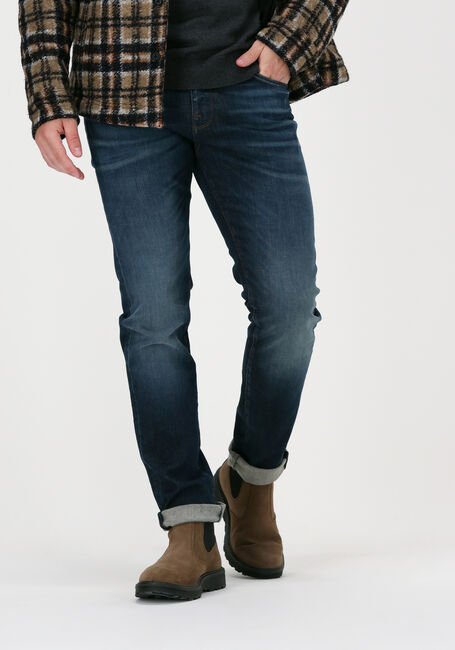 SELECTED HOMME Slim fit jeans SLHSLIM-LEON 6156 D.BLU SU-ST Bleu foncé - large