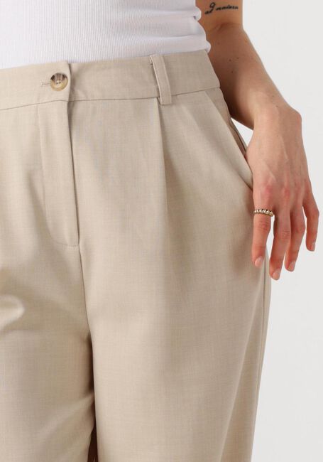Beige MODSTRÖM Wijde broek GALEMD WIDE PANTS - large