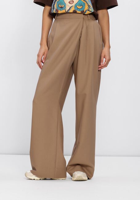 HARPER & YVE Pantalon large SYDNEY-PA en camel - large