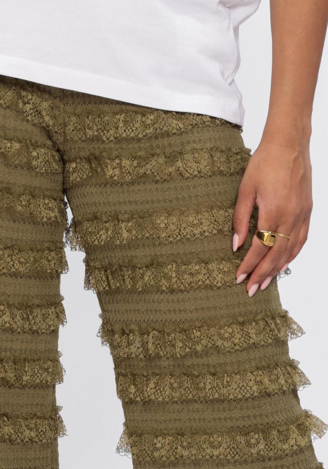 Groene HARPER & YVE Broeken/jumpsuits LO-PA - large