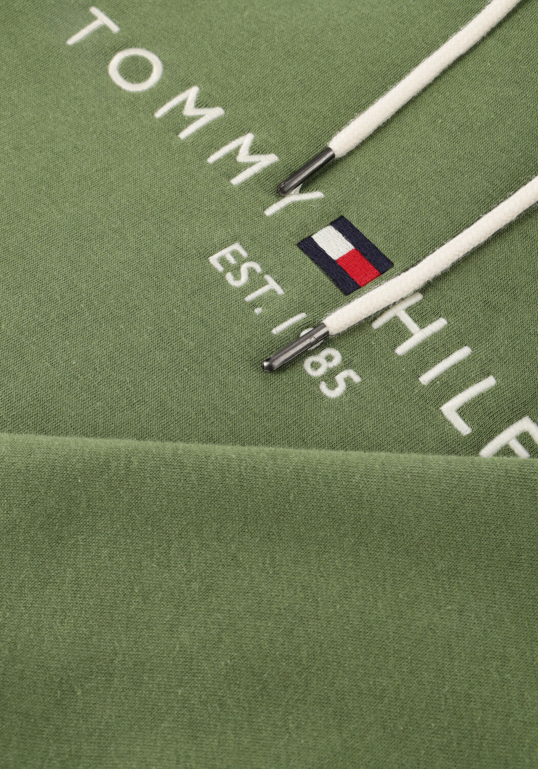 Olijf TOMMY HILFIGER Sweater TOMMY LOGO HOODY - large