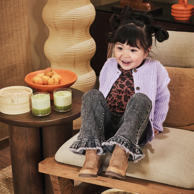 Z8 Pantalon évasé ROWEN Gris foncé - large