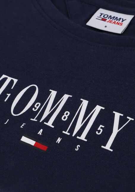 Donkerblauwe TOMMY JEANS T-shirt TJW SKINNY ESSENTIAL LOGO 1 SS - large