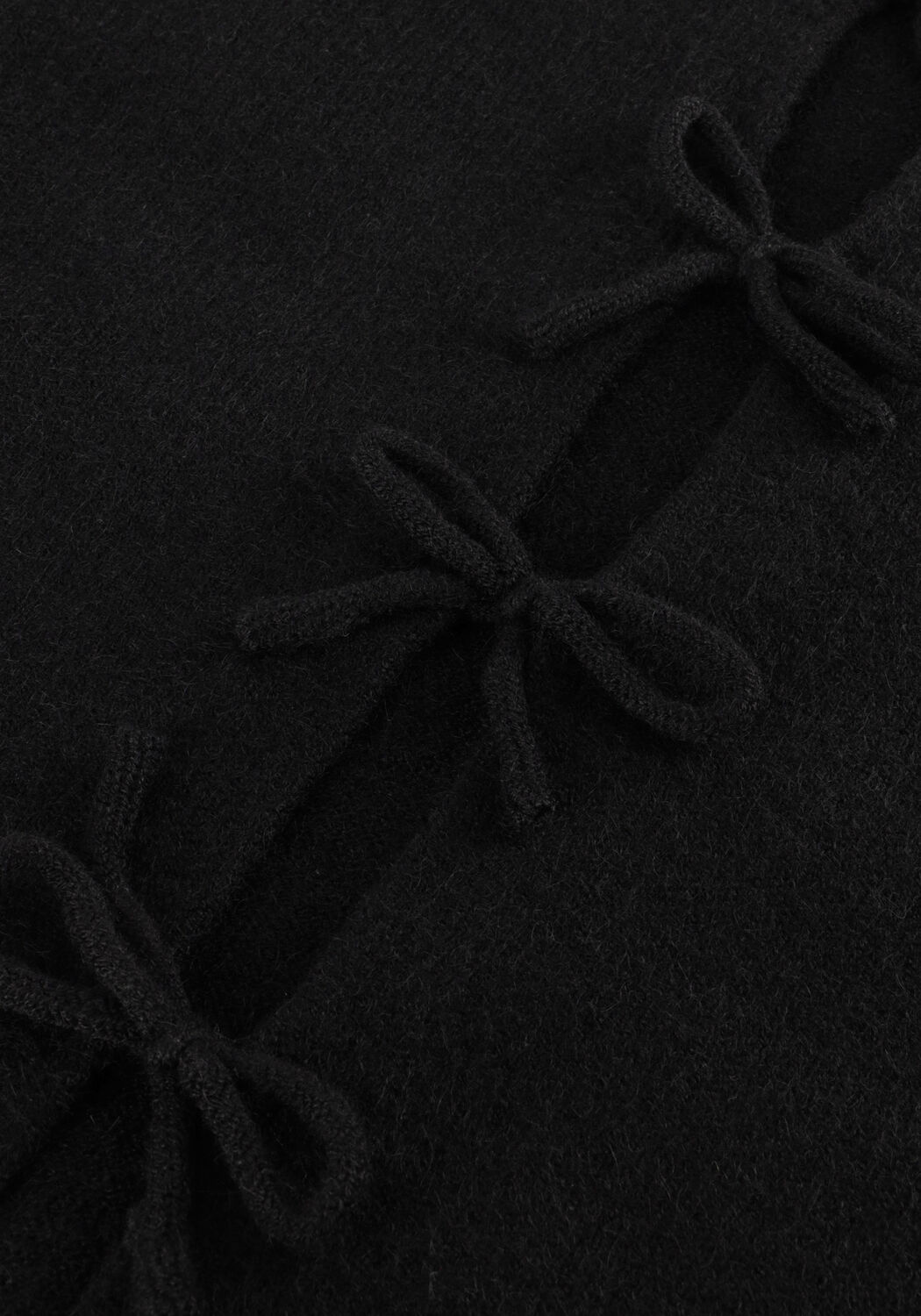 FRANKIE & LIBERTY Gilet TIRZA BOWTIE CARDIGAN en noir - large