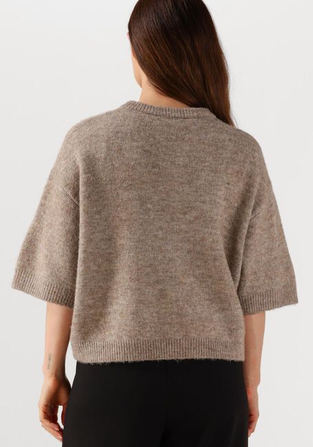 EDITED Gilet OLINE WOOL KNIT T-SHIRT en beige - large