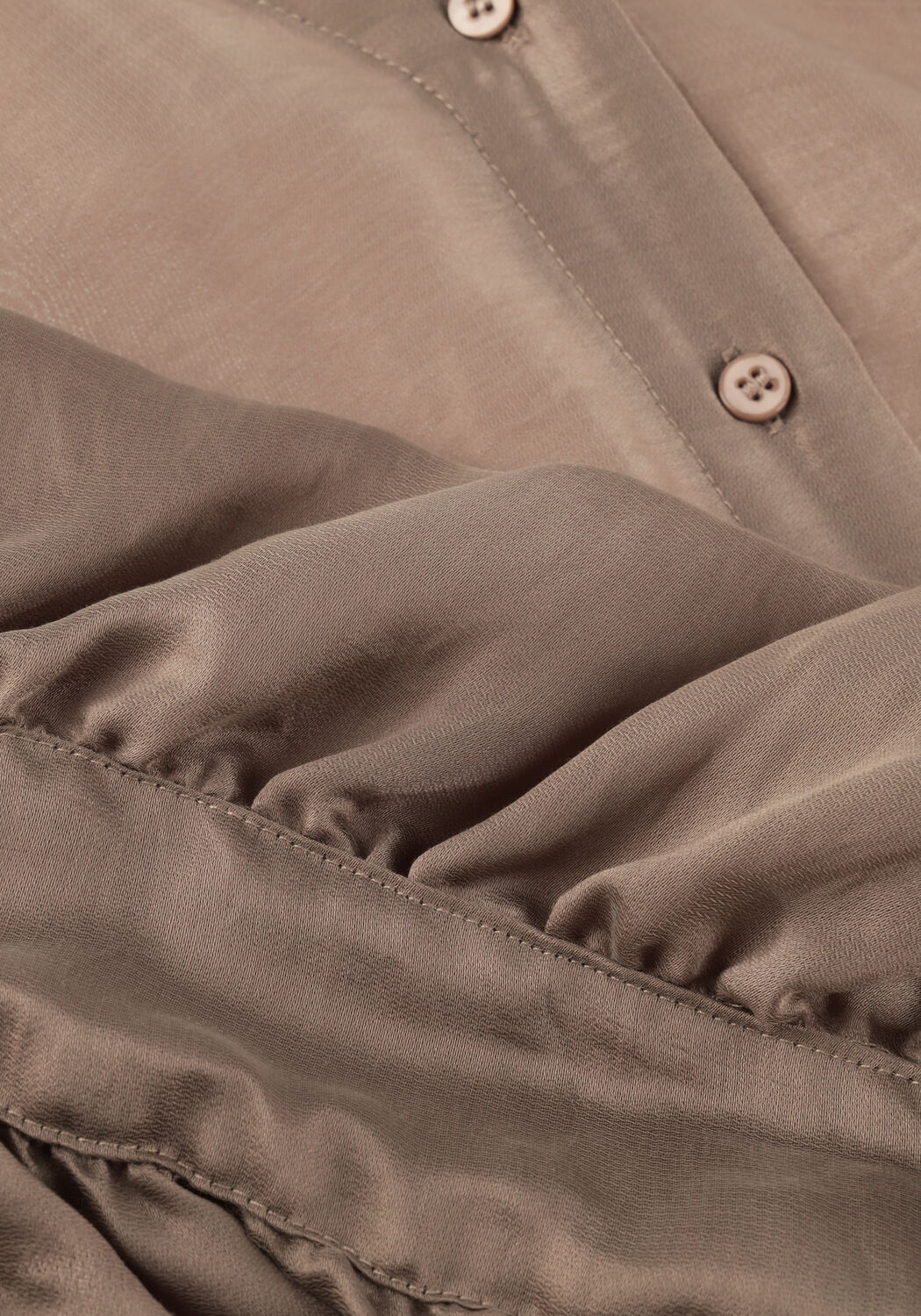 MSCH COPENHAGEN MSCHRAMONA RIKKELIA VOLUME SHIRT Blouses en taupe - large