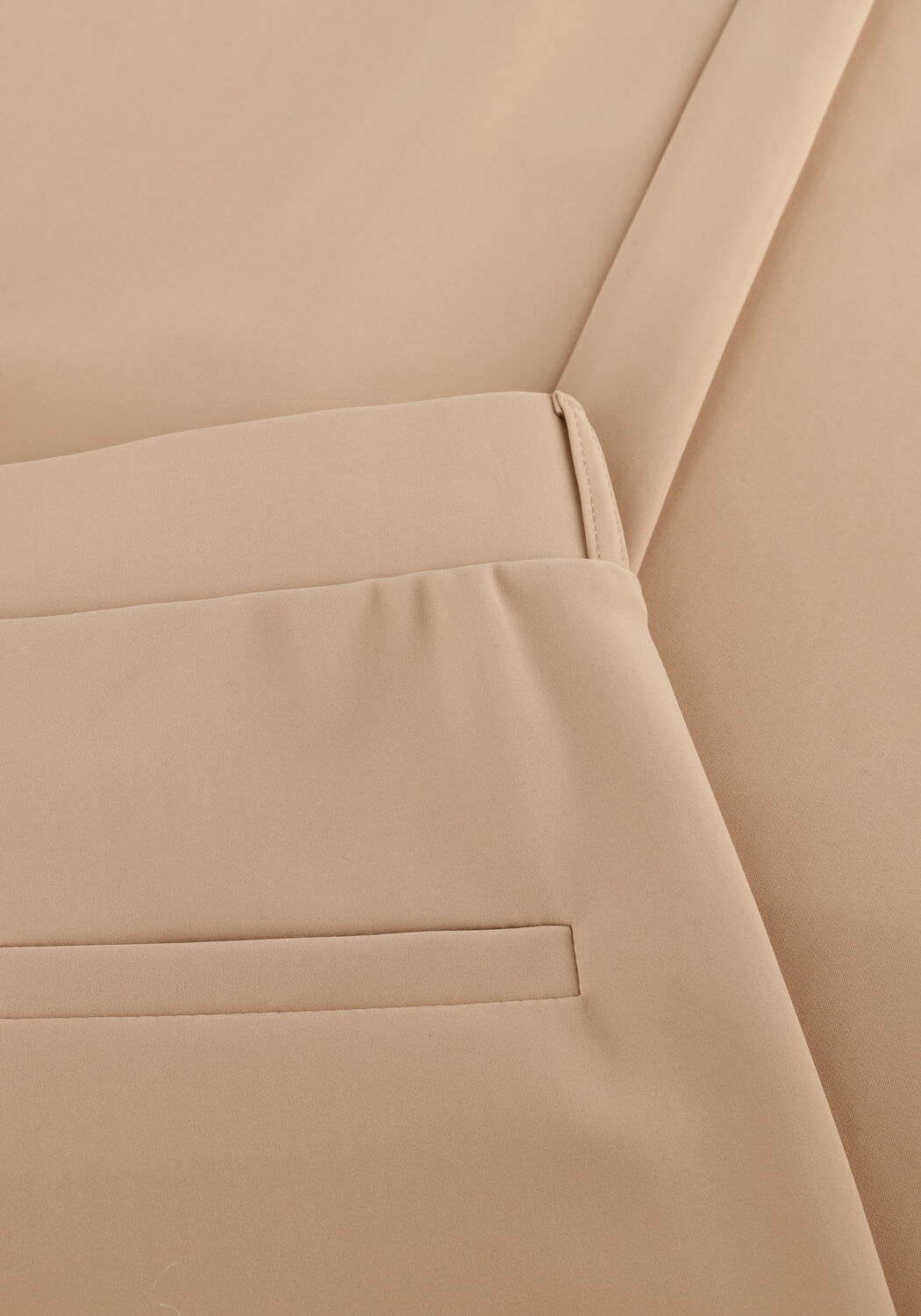 Zand STUDIO ANNELOES Wijde broek LEXIE BONDED TROUSERS - large