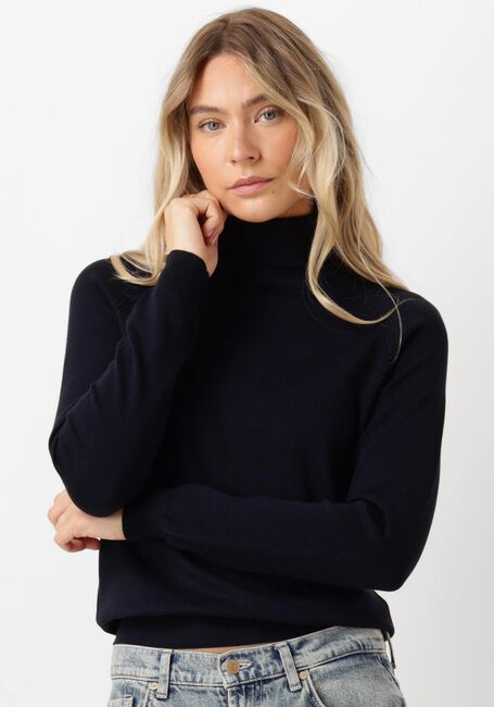 SUMMUM Col roulé SWEATER TURTLE NECK BASIC KNIT Bleu foncé - large
