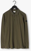 PUREWHITE Polo POLO LONG SLEEVE WITH LOGO TAPE ON SLEEVE Olive