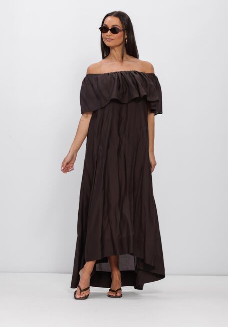 COPENHAGEN MUSE Robe maxi CMMOLLY-DRESS en marron - large