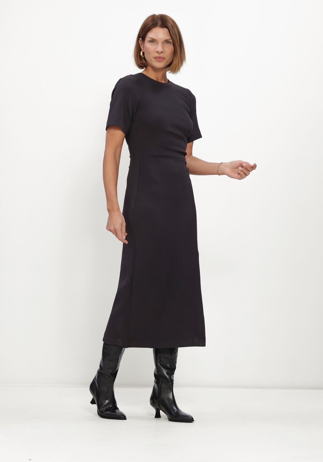 Zwarte INWEAR Jurken FARIIW VINCENTIW DRESS - large