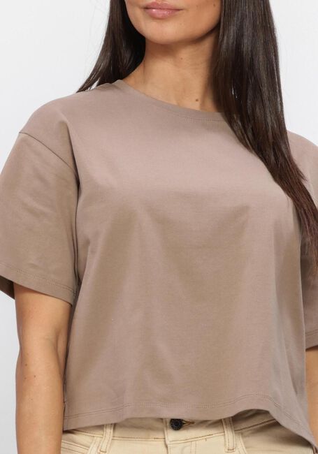 MSCH COPENHAGEN T-shirt MSCHLEANA TEE Sable - large