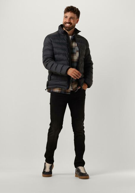 Blauwe DSTREZZED Overshirt COREY OVERSHIRT - large