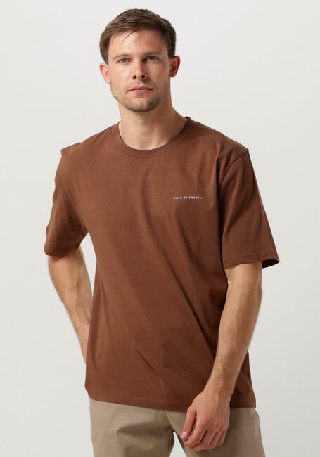 TIGER OF SWEDEN T-shirt PRO. en marron - large