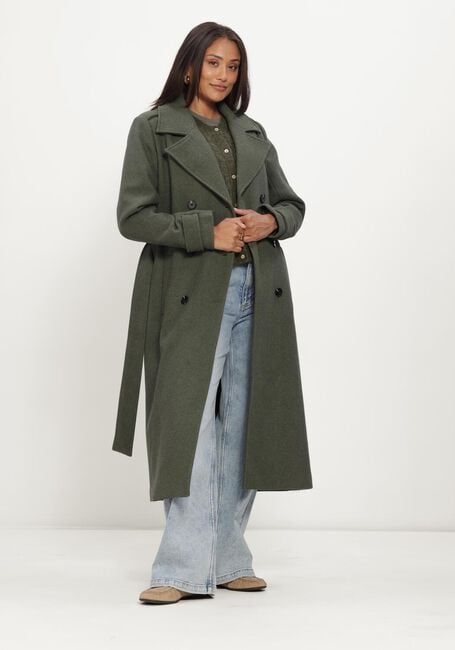 Groene MODSTR&Ouml;M Mantel SHAYMD COAT - large