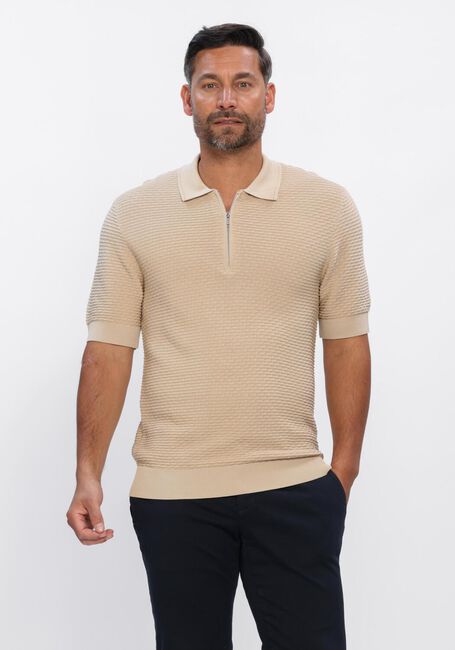 MATINIQUE Polo MAPOLO KNIT en beige - large