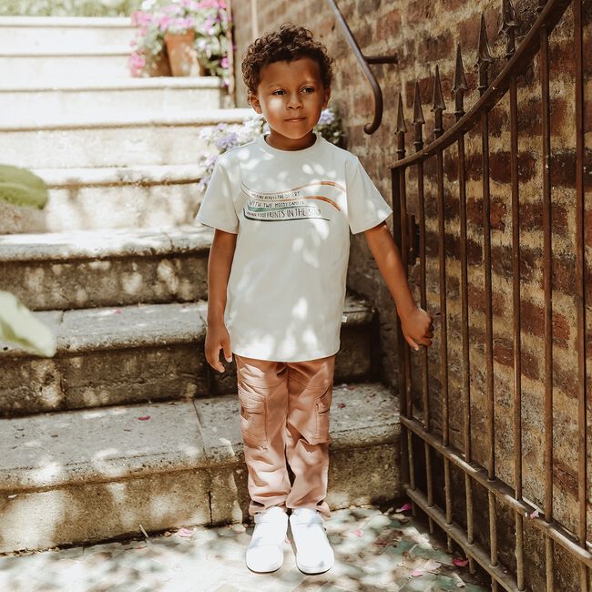 YOUR WISHES T-shirt PARS en beige - large