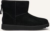 Zwarte UGG  W CLASSIC MINI LOGO ZIP Zwarte UGG  W CLASSIC MINI LOGO ZIP - medium