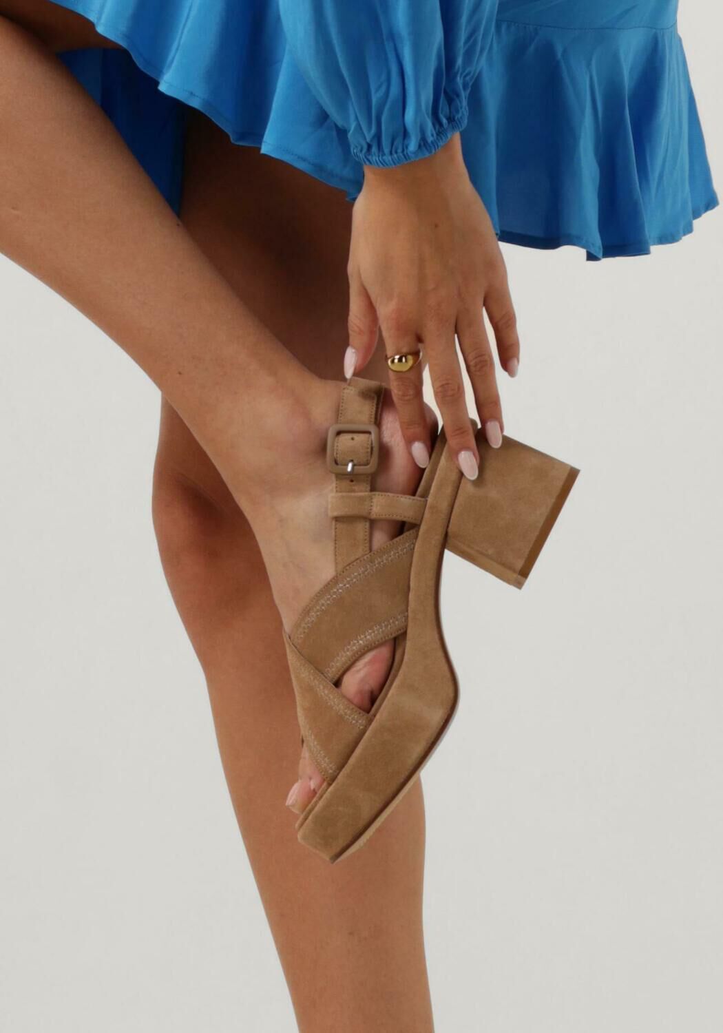 VIA VAI ELIA PAISLEY Sandales en marron - large