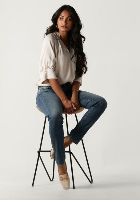 Donkerblauwe 7 FOR ALL MANKIND Straight leg jeans ROXANNE LUXE VINTAGE SEA LEVEL - large