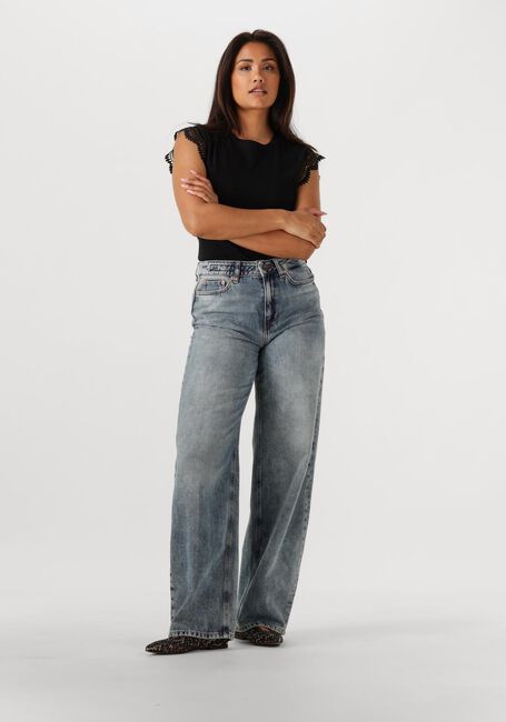 AAIKO T-shirt CORA FANCY CO 144 en noir - large