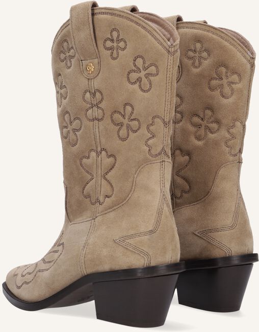 Beige FABIENNE CHAPOT  JOLLY MID HIGH EMBROIDERY BOOT Beige FABIENNE CHAPOT  JOLLY MID HIGH EMBROIDERY BOOT - large