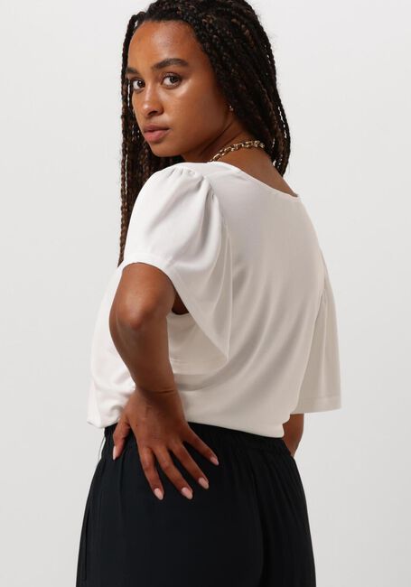 MINUS Haut RIANNE V-NECK T-SHIRT Blanc - large