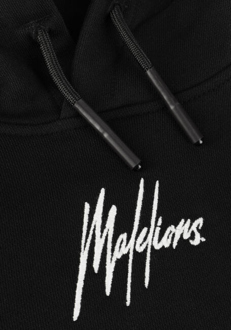 Zwarte MALELIONS Sweater CROPPED HOODIE - large