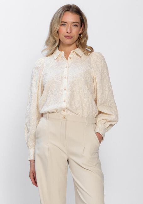 FREEBIRD WV-FLOWER-TAPE-SEQUINS-26-1 Blouses &Eacute;cru - large