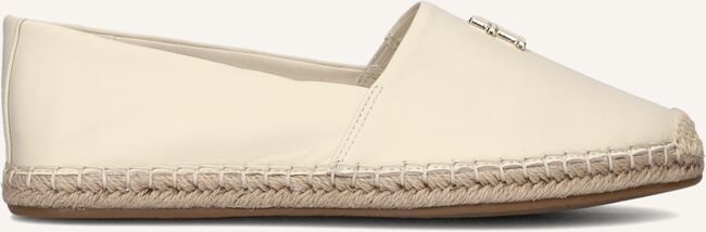 Gebroken wit TOMMY HILFIGER Espadrilles TH LOGO LEATHER ESPADRILLE Gebroken wit TOMMY HILFIGER Espadrilles TH LOGO LEATHER ESPADRILLE - large