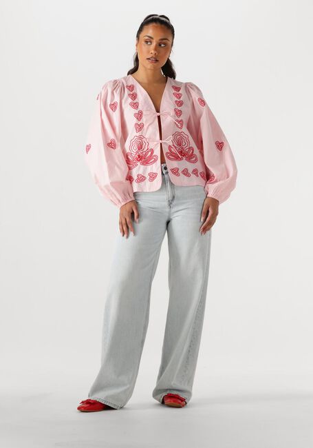 SISSEL EDELBO MAUDE TOP Blouses en rose - large