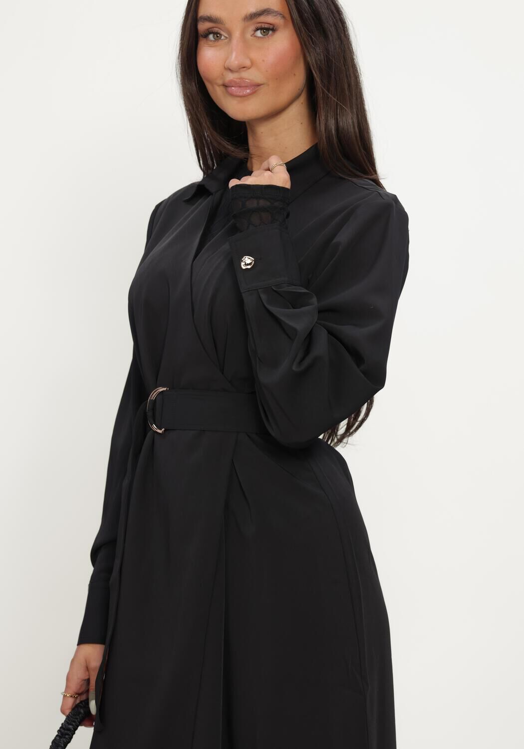 LINA LOCCHI Robe maxi LL-BELINDA en noir - large