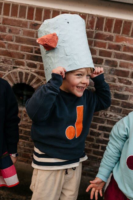 JENEST Chandail JULES SWEATER Bleu foncé - large