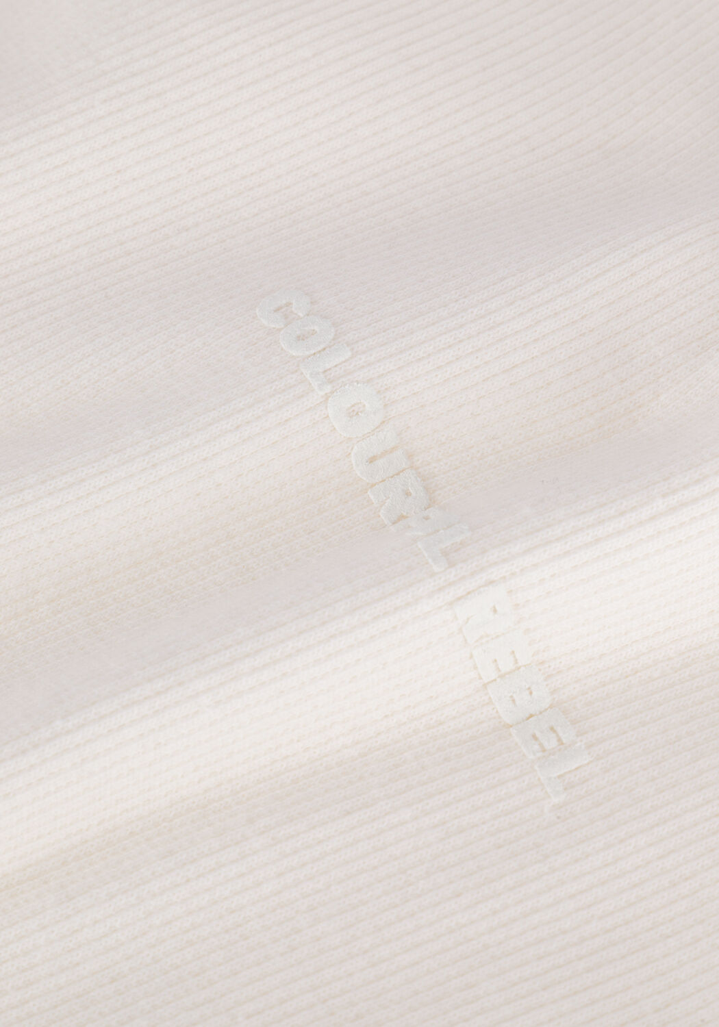 COLOURFUL REBEL Haut SACHI RIB TANKTOP Blanc - large