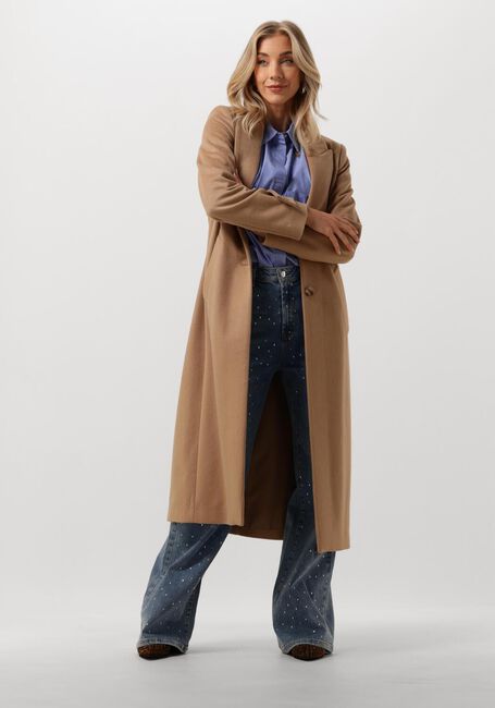 Lichtblauwe COPENHAGEN MUSE  CMPOPLI-SHIRT - large